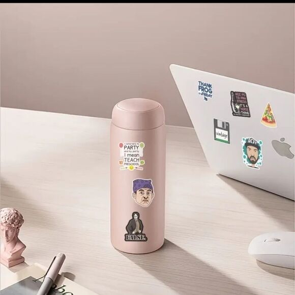 50 pc the fice TV show stickers Dunder Mifflin Friends and more - Picture 3 of 7